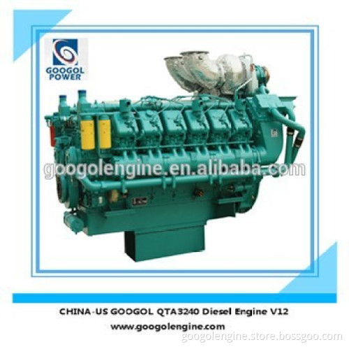 1120kW 1400KVA Turbocharged Diesel Engine Silent Type